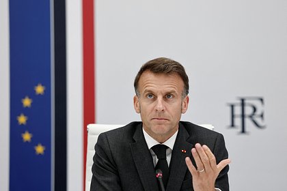 Макрон выразил поддержку плану Трампа по Ливану