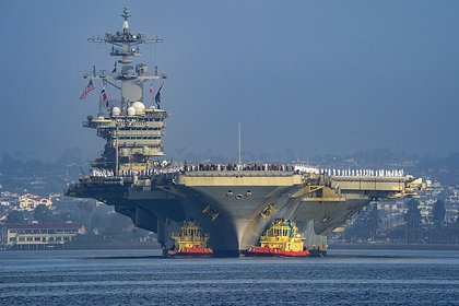 На авианосцах США у берегов Ирана начала заканчиваться еда