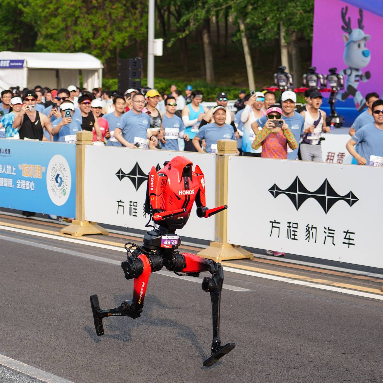 В Китае робот побил рекорд человека