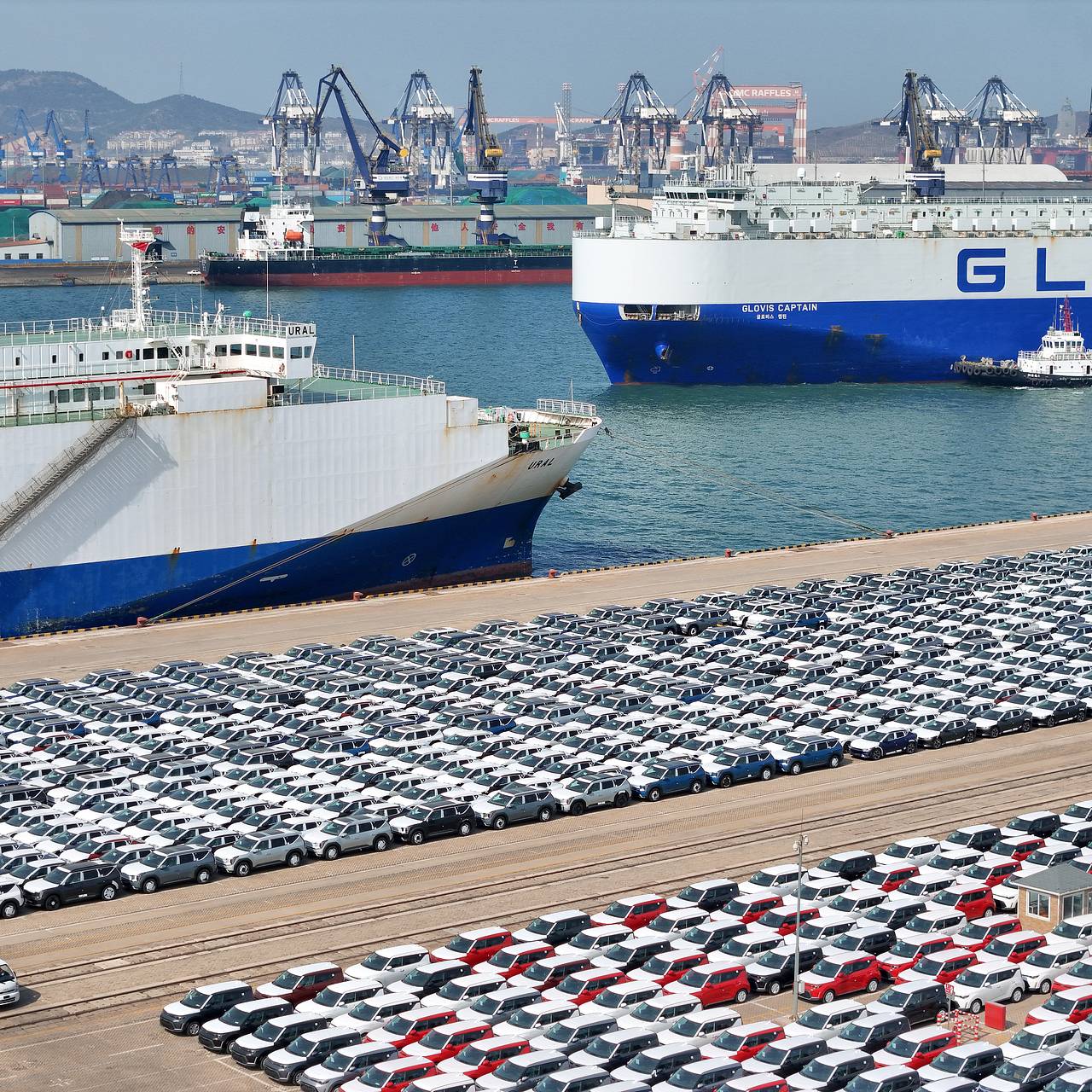 Россия резко нарастила завоз автомобилей из Китая