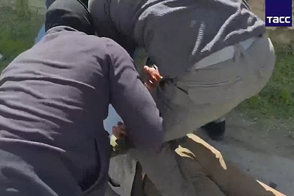 Задержание готовивших теракт мигранта и гражданки Германии показали на видео