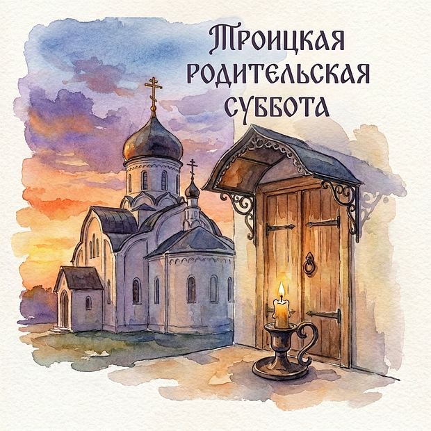Бесплатная картинка на Троицкую родительскую субботу
