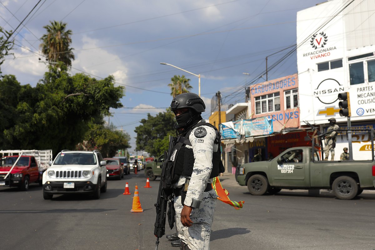 Представители мексиканской армии