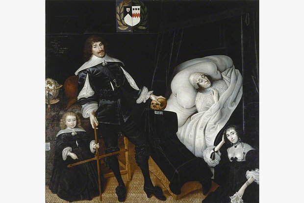 Джон Суш. «Сэр Томас Астон у смертного одра жены»