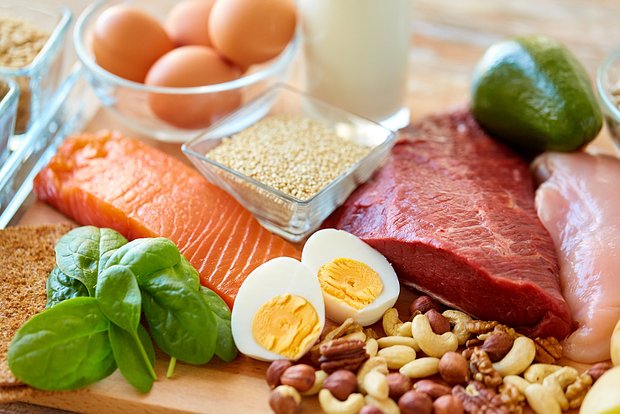 Продукты с высоким содержанием белка