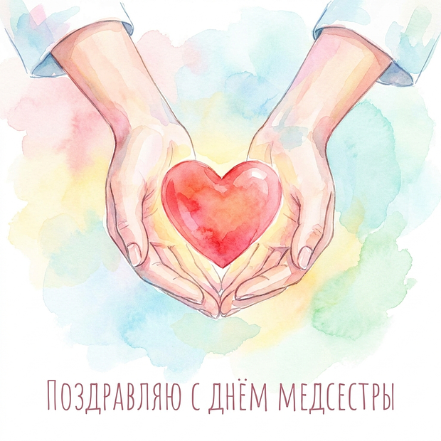 Картинка с Днем медсестры

