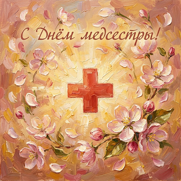 Бесплатная картинка на День медсестры
