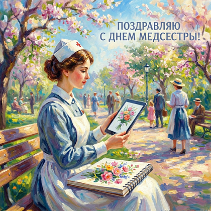 Поздравление с праздником Медсестры