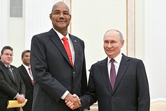 Патрик Эрмини и Владимир Путин
