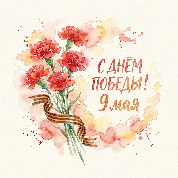Открытка на 9 Мая
