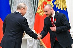 Владимир Путин и Александр Беспутин