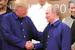 Дональд Трамп и Владимир Путин