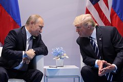Владимир Путин и Дональд Трамп