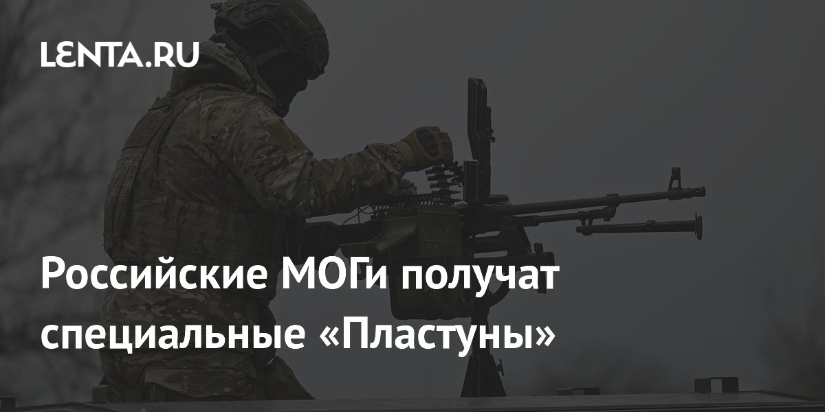 Российские МОГи получат специальные «Пластуны»