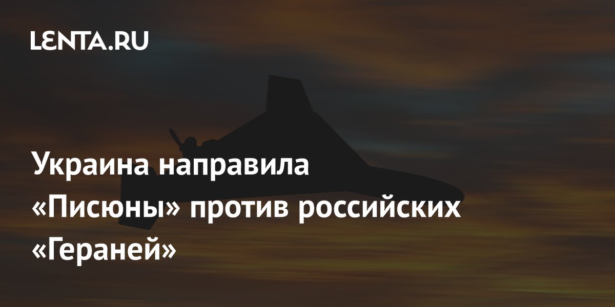 Украина направила «Писюны» против российских «Гераней»