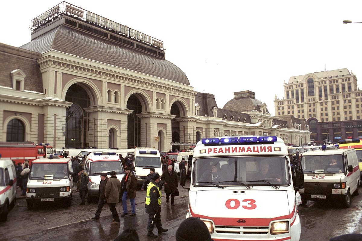 Взрыв на Замоскворецкой линии метро в Москве
