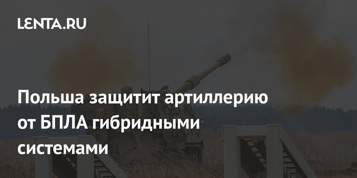 Польша защитит артиллерию от БПЛА гибридными системами