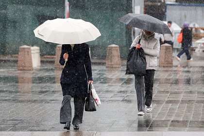 Москвичей предупредили о снеге с дождем на Первомай