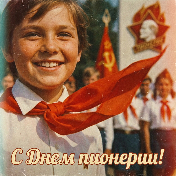 Картинка с Днем пионерии
