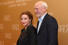 Актеры Татьяна Абрамова и Юрий Беляев