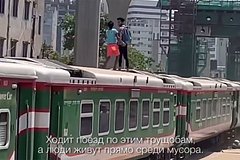 Россиянин показал поездку на поезде в Бангладеш и описал ее фразой &laquo;это треш&raquo;