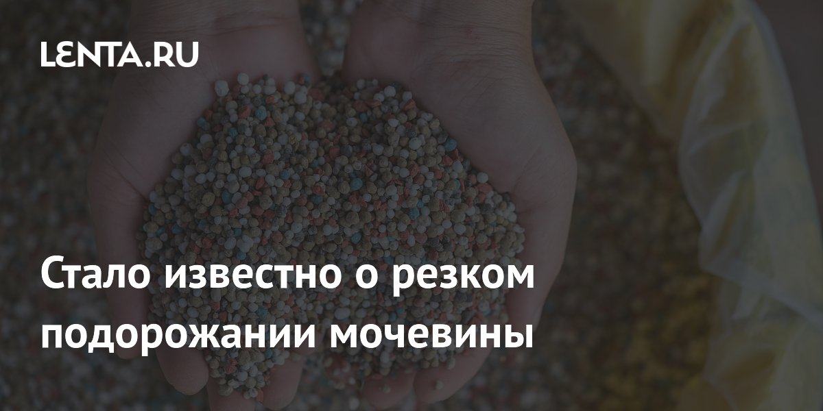 Стало известно о резком подорожании мочевины