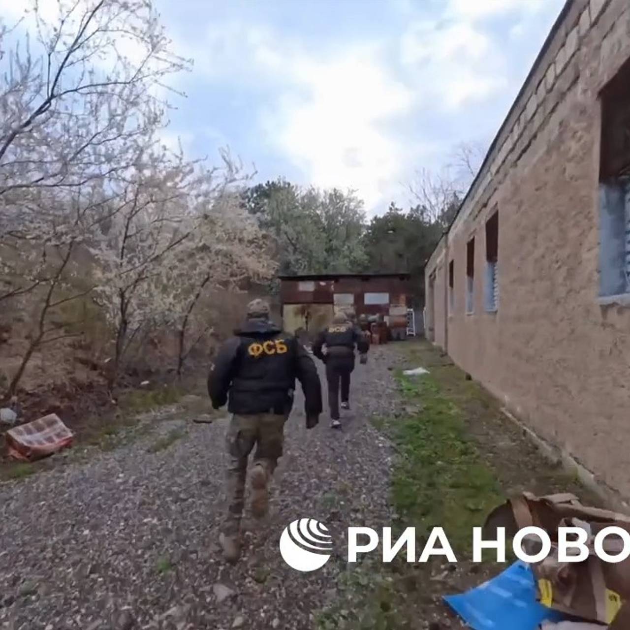 Разыгравшаяся драма в крымском доме агента Хана попала на видео