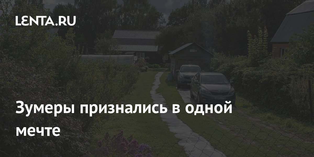 Зумеры признались в одной мечте