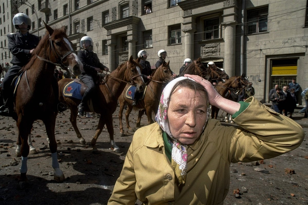 Беспорядки в Москве, 1 мая 1993 года.