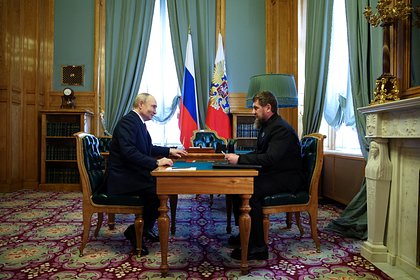 Путин выразил надежду на поддержку Кадырова жителями Чечни на выборах