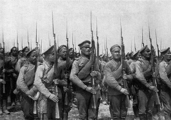 Русская пехота во время Первой мировой войны