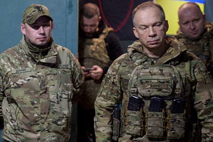 Главнокомандующий ВСУ приехал на передовую