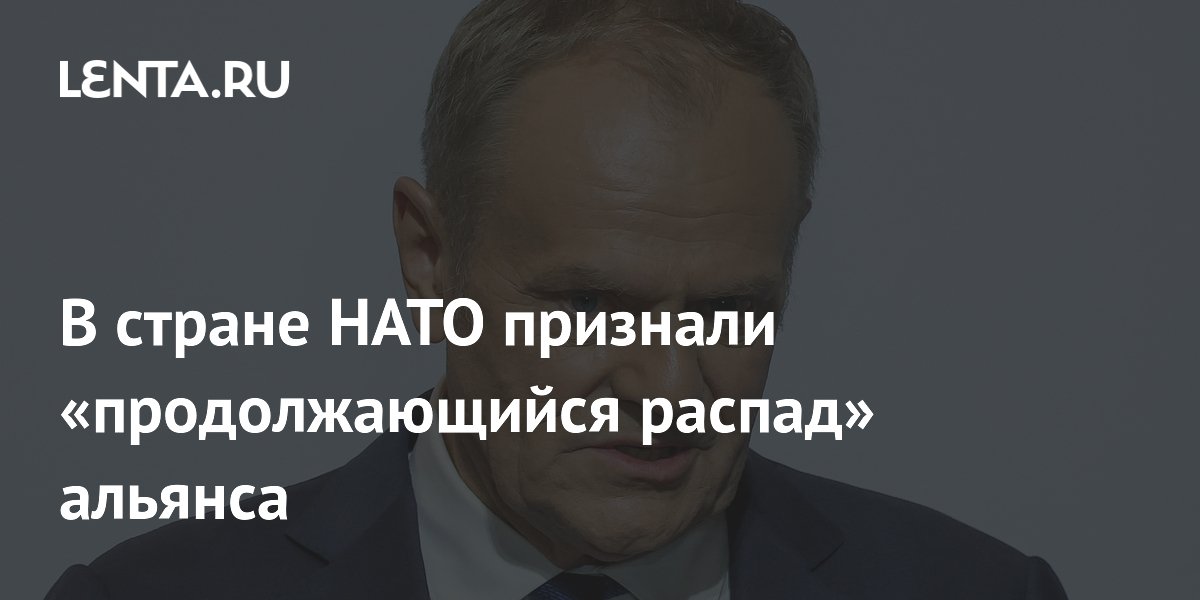 В стране НАТО признали «продолжающийся распад» альянса