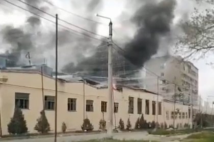 На видео попало уничтожение газового завода под контролем Украины