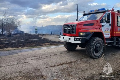 В российском регионе сгорели 16 домов