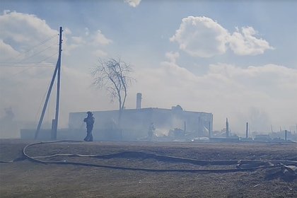 В российском регионе сгорели 14 двуквартирных домов