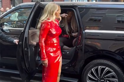 Cерена Уильямс пришла на препати Met Gala и смутила публику откровенным нарядом