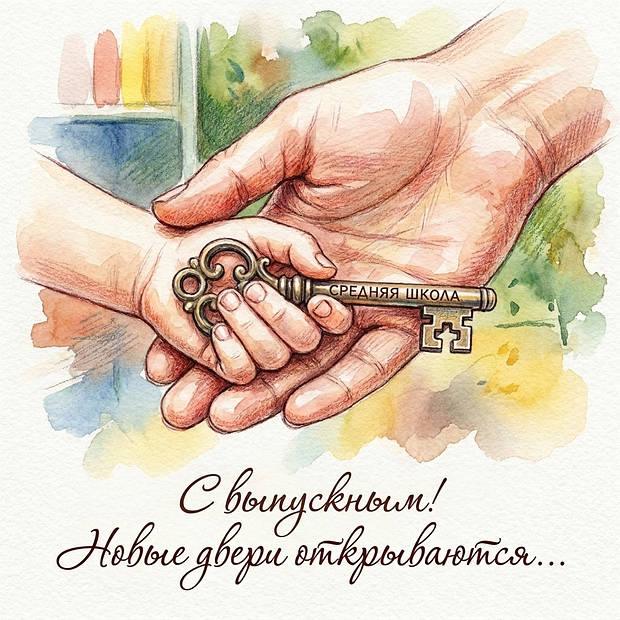 Скачать бесплатно открытку с выпускным из начальной школы