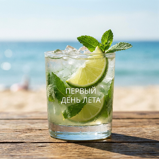 Красивая открытка с первым днем лета