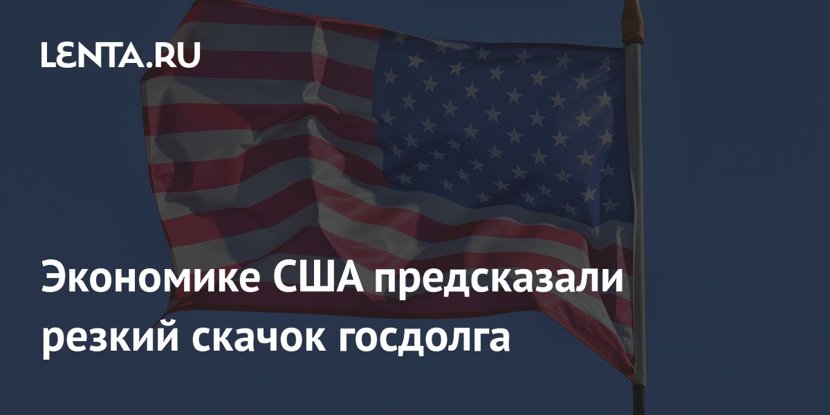 Экономике США предсказали резкий скачок госдолга