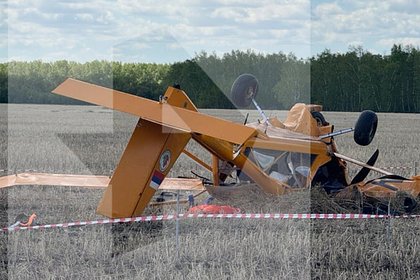 Опубликованы первые кадры с места крушения самолета в российском городе