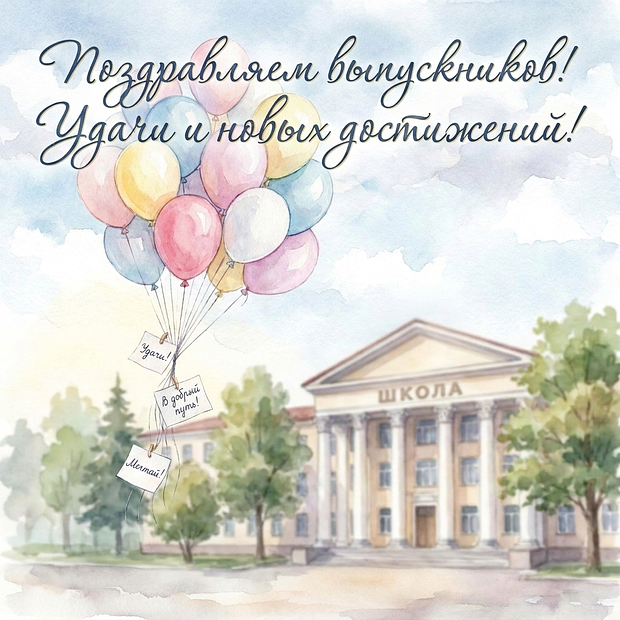 Красивая картинка с выпускным
