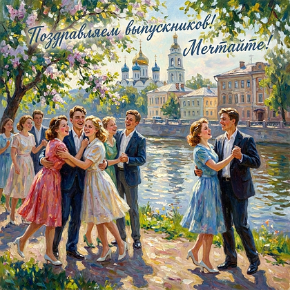 Картинка с теплыми словами на выпускной