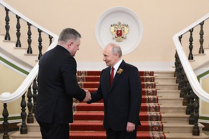 В Кремле начались переговоры Путина с европейским лидером