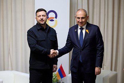 В Кремле потребовали разъяснений от Армении. Причиной стали антироссийские заявления Зеленского в Ереване