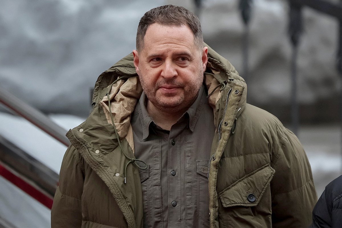 Руководитель офиса президента Украины Андрей Ермак в Киеве, Украина, 22 января 2024 года