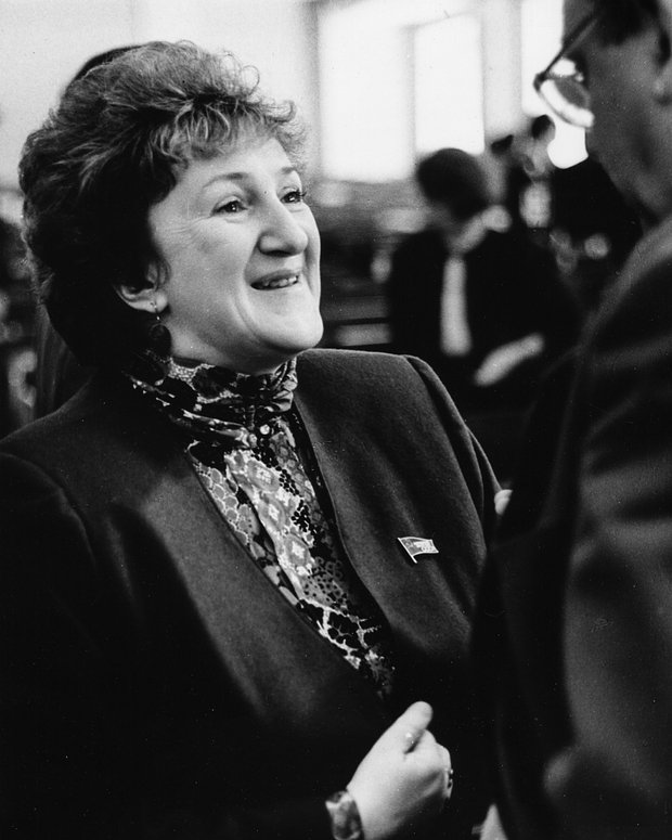 Народный депутат СССР Галина Старовойтова, 1989 год