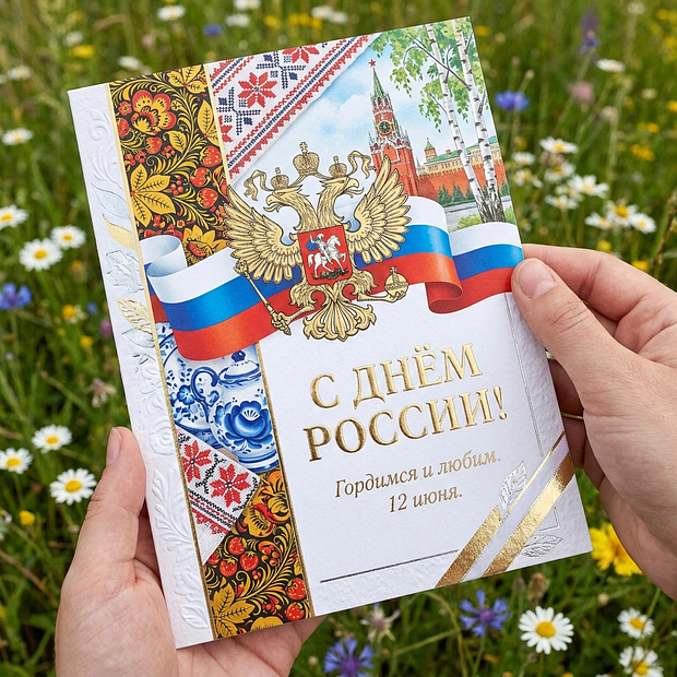 Картинка с Днем России