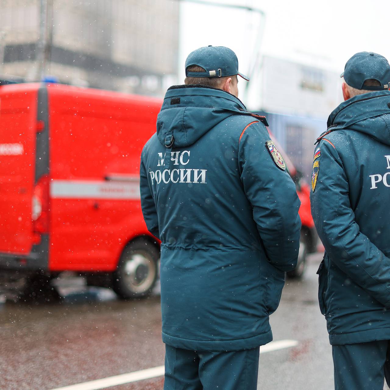 Появились снимки с места пожара на территории Измайловского Кремля