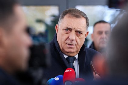 Додик раскрыл цель поддержки Украины со стороны Германии